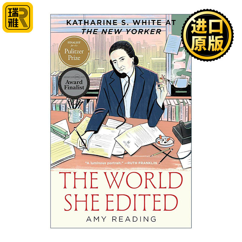 英文原版 The World She Edited她塑造的世界 精装 纽约客杂志编辑Katharine White的故事 2025普利策奖决选作品 进口英语原版书籍