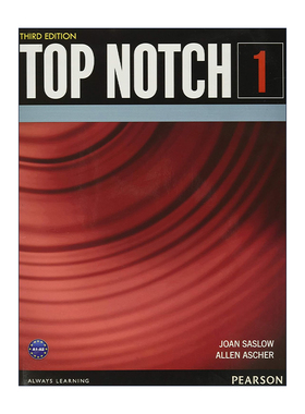 正版 Top Notch (3E) 1: Student Book 英文原版 进口英语书籍