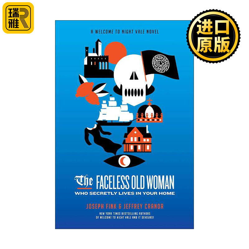英文原版 The Faceless Old Woman Who Secretly Lives in Your Home 秘密住在你家的无名老妇 欢迎来到夜谷小说 进口英语原版书籍