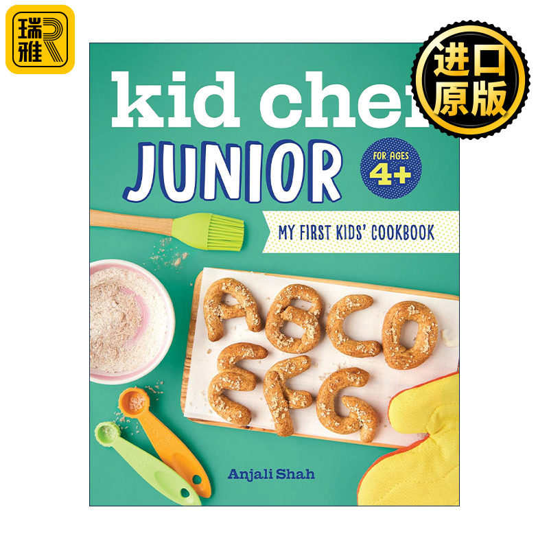 英文原版 Kid Chef Junior 小厨师趣味入门食谱 儿童健康美食烹饪指南 提高动手能力 英文版 进口英语原版书籍