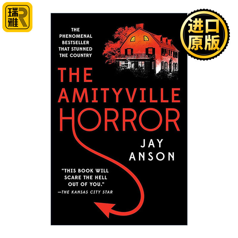 英文原版 The Amityville Horror 恐怖 悄悄来 英文版 进口英语原版书籍