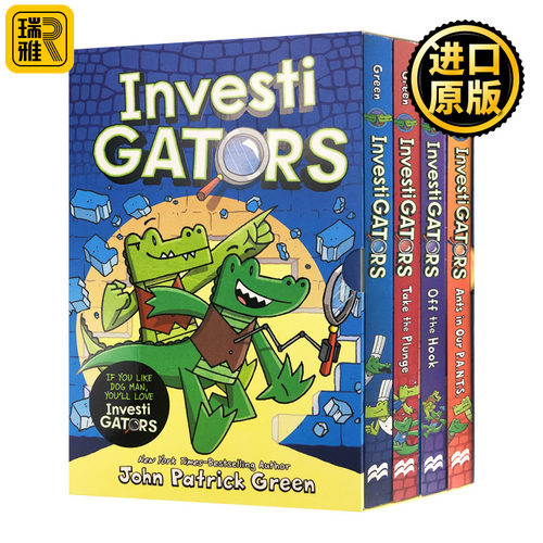 InvestiGators 4-book 鳄鱼侦查员4册套装