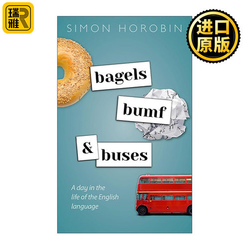 英文原版 Bagels Bumf and Buses 百吉饼 公文与巴士 拆解英语高频日常词汇的起源与演变 日常词源科普书 精装