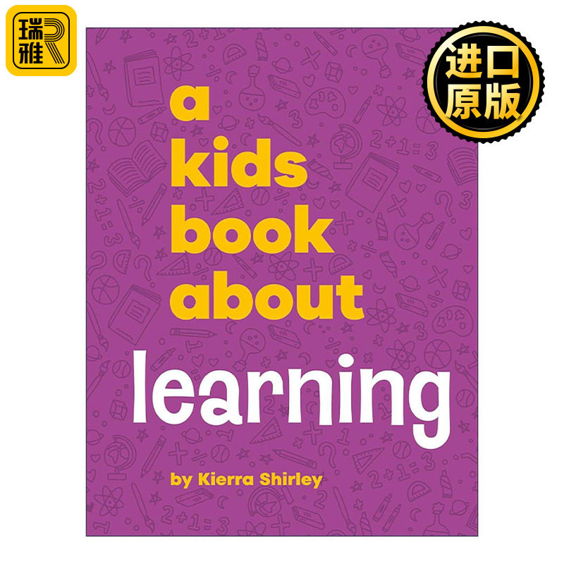 英文原版 A Kids Book Learning 给孩子的书 学习 价值观培养 DK科普百科精装 英文版 进口英语原版书籍