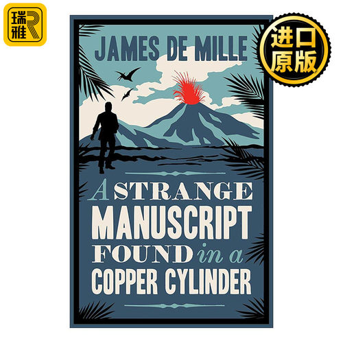 英文原版 A Strange Manuscript Found in a Copper Cylinder 铜筒中发现的奇异手稿 经典科幻冒险小说 英文版 进口英语原版书籍