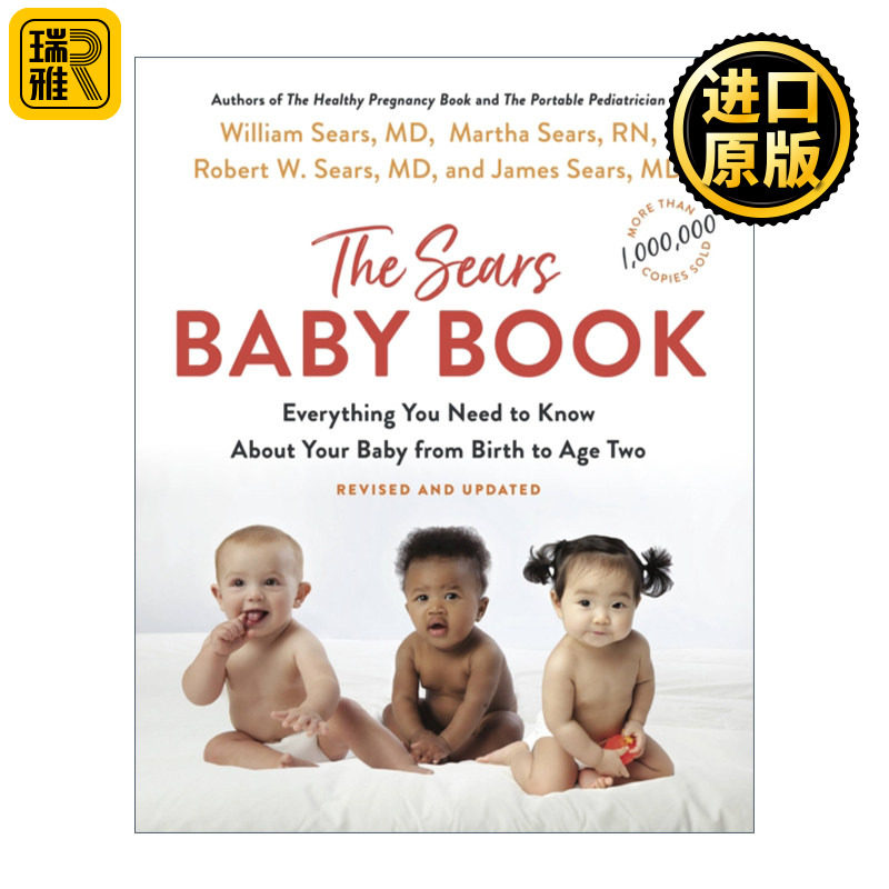 英文原版 The Sears Baby Book 西尔斯亲密育儿百科 英文版 进口英语原版书籍