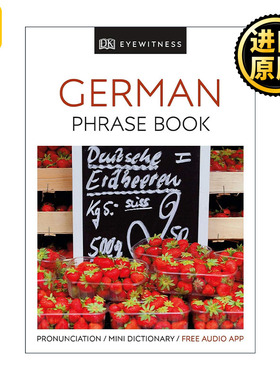 DK Eyewitness Travel Phrase Books German 目击者旅游德语短语口袋手册