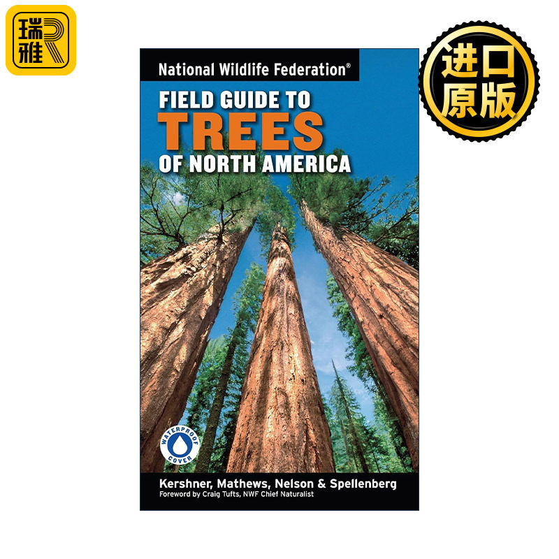 英文原版 National Wildlife Federation Field Guide to Trees of North America 北美树木指南 全国野生动物联合会 英文版