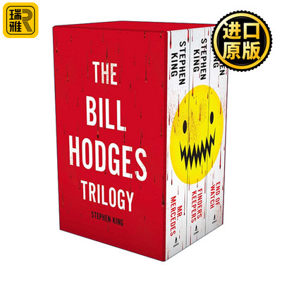 The Bill Hodges Trilogy Boxed Set 比尔·霍奇斯三部曲盒装 斯蒂芬金