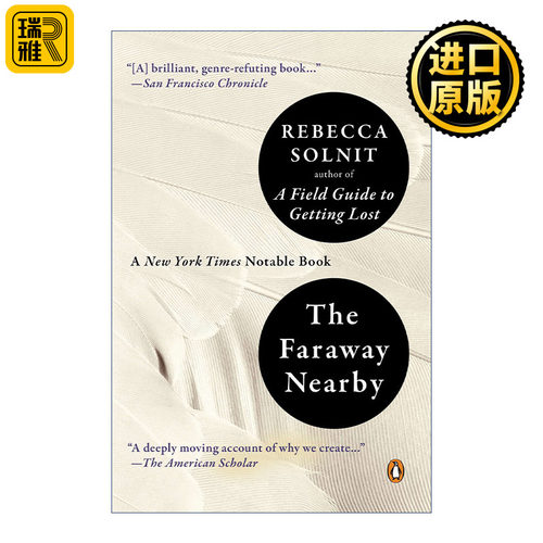 The Faraway Nearby 远处近处 美国国家书评人协会奖入围 爱说教的男人作者丽贝卡·索尔尼特自传