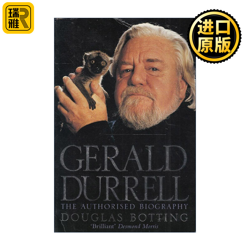 英文原版 Gerald Durrell the Authorised Biography 杰拉尔德?达雷尔传记 希腊三部曲作者 英文版 进口英语原版书籍