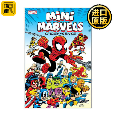 英文原版 Mini Marvels Spidey-Sense 迷你漫威 蜘蛛感应 儿童超级英雄漫画 Chris Giarrusso 英文版 进口英语原版书籍
