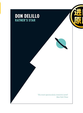 Ratner's Star 拉特纳之星 幽默科幻小说 美国国家图书奖得主唐·德里罗 DeLillo Don