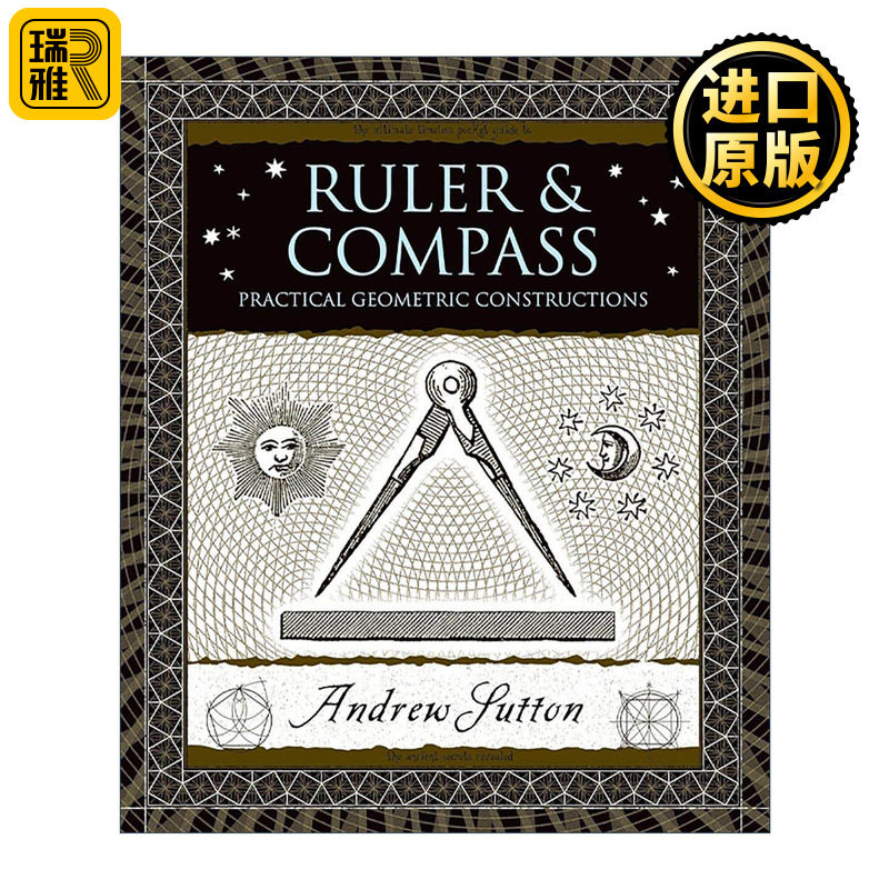 英文原版 Ruler and Compass 尺规简明指南 精装 实用几何作图 英文版 进口英语原版书籍