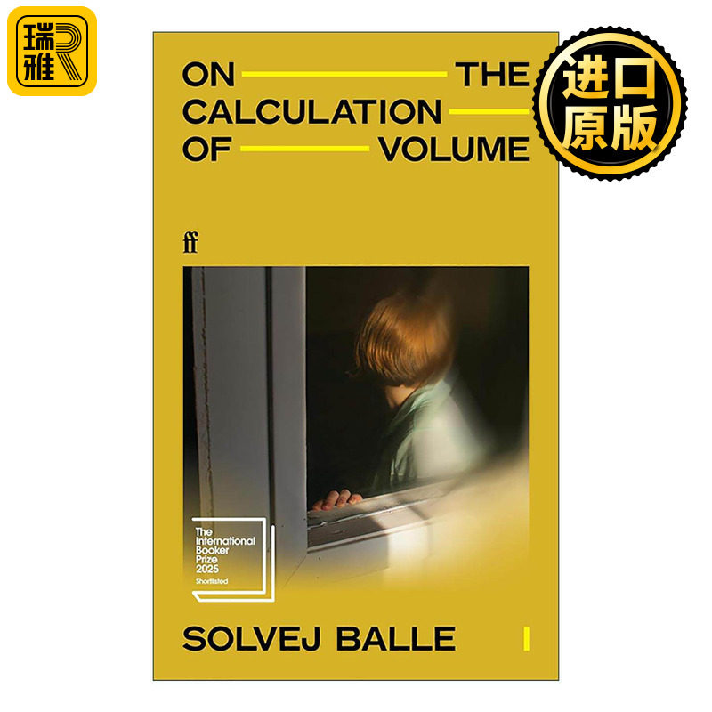 英文原版 On the Calculation of Volume I 时间空间之谜 卷一 北欧理事会文学奖 2025布克国际奖短名单 英文版 进口英语原版书籍