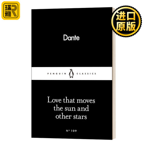 英文原版 Love that moves the sun and other stars 爱推动着太阳和其他的群星 但丁诗歌 英文版 Dante Alighieri 进口英语原版书