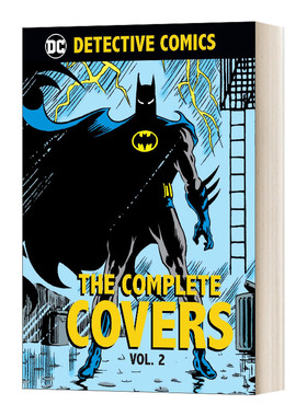 英文原版 DC Comics Detective Comics the Complete Covers Vol. 2 DC 漫画 侦探漫画 完整封面卷2 迷你书 英文版 进口英语书籍