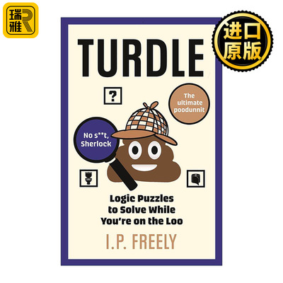 英文原版 Turdle 上洗手间时可以解答的逻辑谜题 英文版 进口英语原版书籍