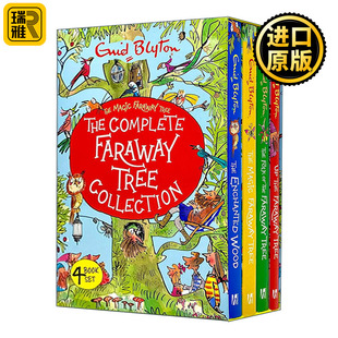 Tree 书籍 进口英语原版 魔法树4册套装 Magic Faraway 儿童桥梁章节 copy Blyton 英文原版 Slipcase 伊妮德布莱顿Enid 远方