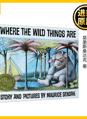 野兽国 英文原版绘本 Where the Wild Things Are野兽出没的地方 凯迪克金奖 吴敏兰书单Maurice Sendak莫里斯桑达克 进口英语书籍