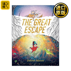 英文原版 The Great Escape 逃跑的伊薇 大逃亡 儿童精装绘本 In a Jar小罐子 大世界作者德博拉·马塞罗 英文版进口英语原版书籍