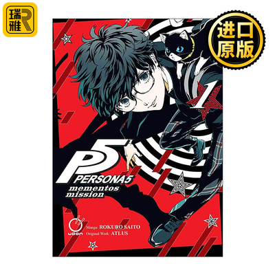 英文原版 Persona 5 Mementos Mission Volume 1 女神异闻录5 漫画卷一 英文版 进口英语原版书籍
