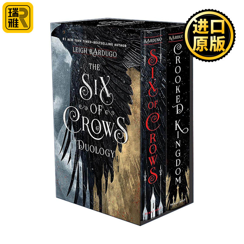 英文原版 The Six of Crows Duology Boxed Set 乌鸦六人组2本套装 李巴杜格 奇幻小说 精装 英文版 进口英语原版书籍