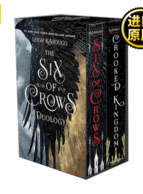 英文原版 The Six of Crows Duology Boxed Set 乌鸦六人组2本套装 李巴杜格 奇幻小说 精装 英文版 进口英语原版书籍