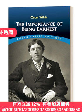 不可儿戏 英文原版 The Importance of Being Earnest 王尔德戏剧 认真的重要性 电影  Oscar Wilde  自私的巨人作者 进口英语书籍