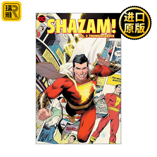 英文原版 Shazam! Vol.1 Meet the Captain 沙赞 卷一 见到队长 DC漫画 Mark Waid 英文版 进口英语原版书籍