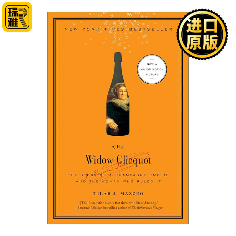 英文原版 The Widow Clicquot 凯歌香槟 影视原著 英文版 进口英语原版书籍