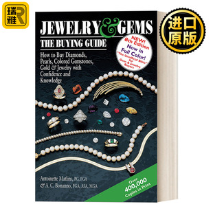 Gems―The 进口英语书籍 Matlins 珠宝和宝石 Jewelry and 购买指南 Guide Buying Antoinette 英文原版 8th 第八版 Edition