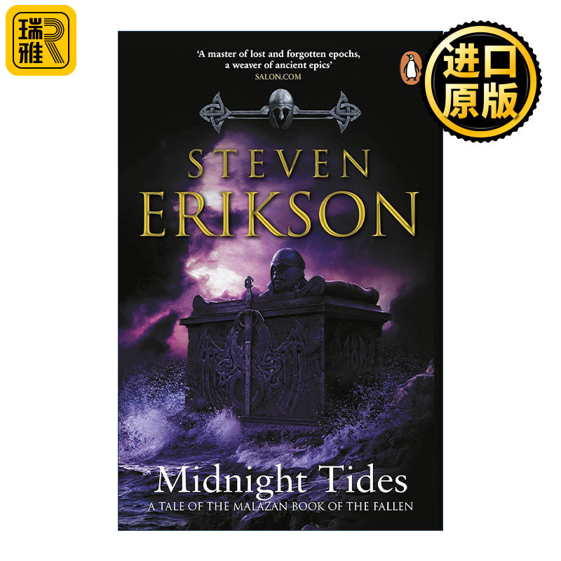 英文原版 Midnight Tides 玛拉兹英灵录 卷五 午夜潮汐 英文版 进口英语原版书籍