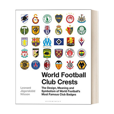 World Football Club Crests 世界足球俱乐部徽章一览 精装 英文原版