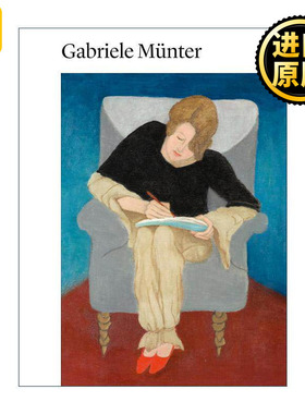 英文原版 Gabriele Muenter Painting to the Point 加布里埃·穆特 画中要点 艺术画册 英文版 进口英语原版书籍