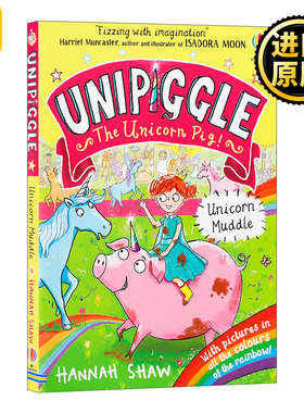英文原版小说 Usborne Unipiggle: Unicorn Muddle 独角猪 独角兽泥潭 尤斯伯恩儿童全彩幽默搞笑章节桥梁书 进口英语原版书籍