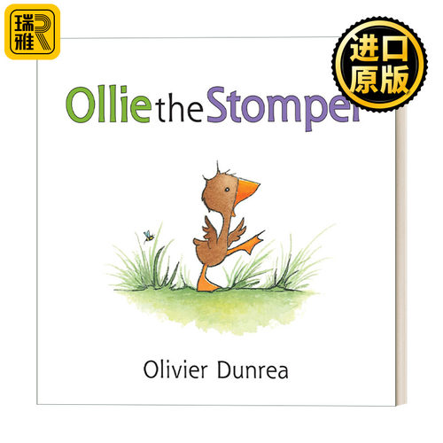 Ollie the Stomper Gossie 跺脚的奥利 小鹅戈西和朋友们系列 儿童启蒙 纸板书绘本