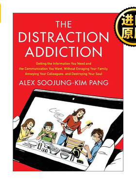 英文原版 The Distraction Addiction 不分心 如何有计划有步骤地进行高效自控 精装 英文版 进口英语原版书籍