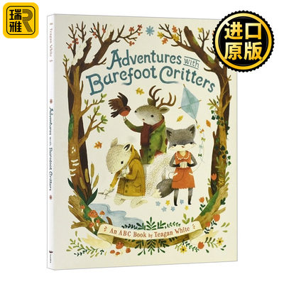 Adventures Barefoot Critters ABC 进口英语原版书籍