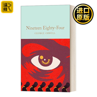 精装 Nineteen 乔治·奥威尔 英文原版 英文版 进口英语原版 Four Orwell Eighty 书籍 1984 George 麦克米伦收藏馆系列