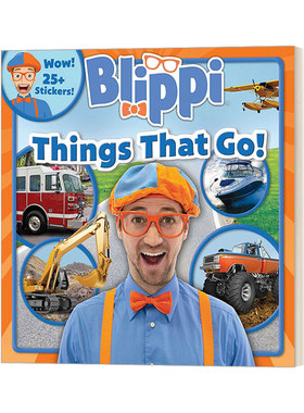Blippi Things That Go 布里皮 交通工具 儿童英语启蒙