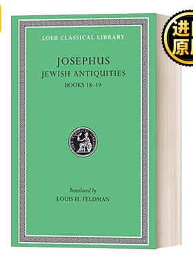 英文原版 Jewish Antiquities, Volume VIII Josephus 18-19