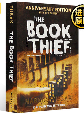 偷书贼 英文原版 The Book Thief 电影原著小说 Markus Zusak马库斯苏萨克 进口英语书籍 可搭麦田里的守望者追风筝的人悲惨世界