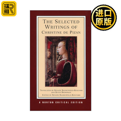 英文原版 The Selected Writings of Christine de Pizan 克里斯蒂娜·德·皮桑作品选 诺顿文学解读系列 英文版进口英语原版书籍