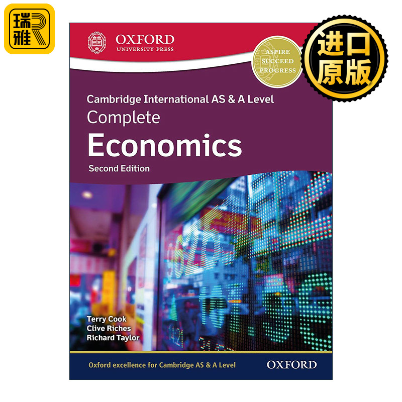 英文原版 Cambridge International AS & A Level Complete Economics Student Book 剑桥国际高中教材 经济学学生用书 第二版