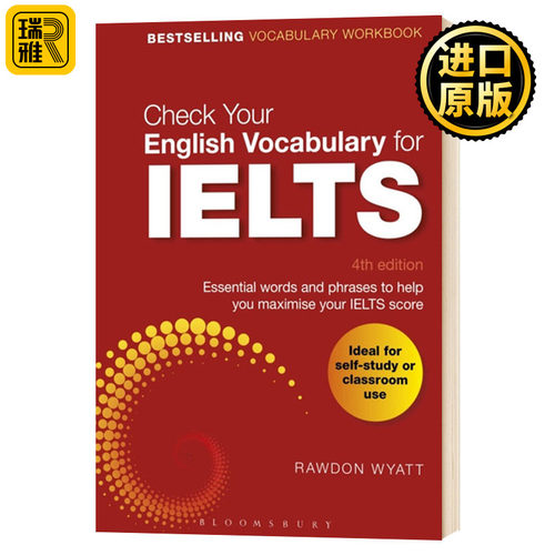 雅思英语词汇检测 Check Your English Vocabulary for IELTS 英文原版 Rawdon Wyatt 全英文版进口英语书籍