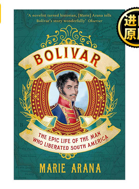 英文原版 Bolivar 玻利瓦尔 美洲解放者 2014年洛杉矶时报图书奖 英文版 进口英语原版书籍