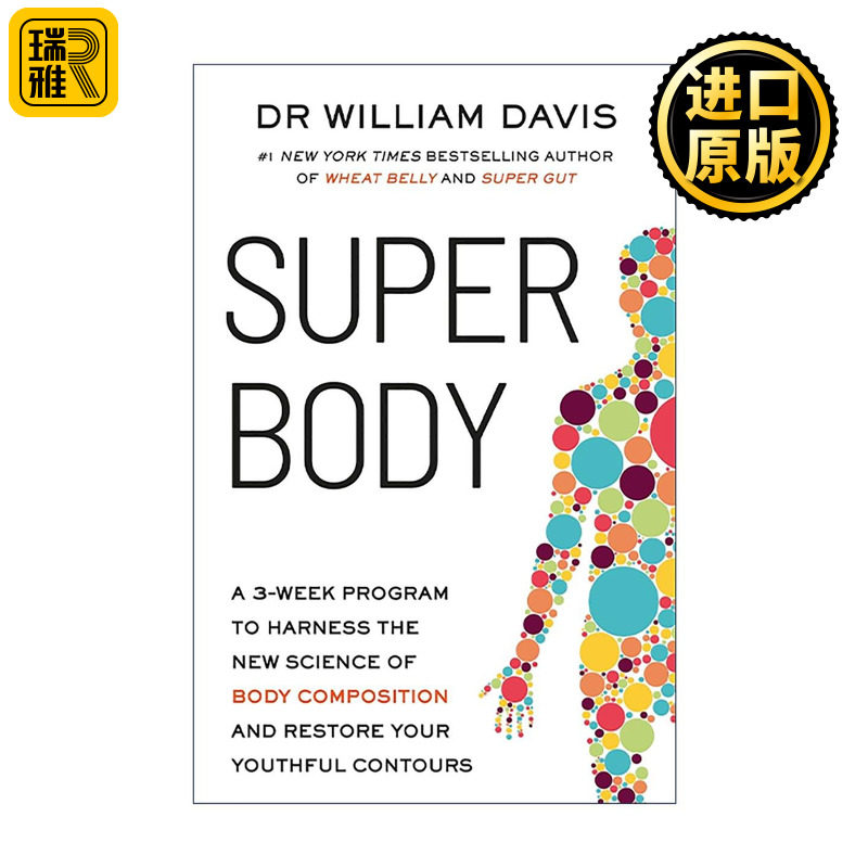 英文原版 Super Body 超级身材 3周减肥计划 身体成分新科学重塑年轻曲线 英文版 进口英语原版书籍