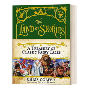 英文原版 The Land of Stories A Treasury of Classic Fairy Tales 异世界童话之旅 彩绘 A4大厚收藏版 英文版 进口英语原版书籍