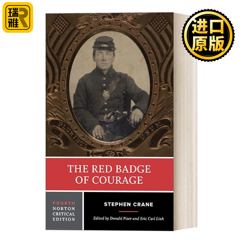 英文原版 The Red Badge of Courage Norton Critical Edition